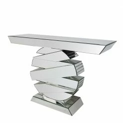 119x80x35 Design Konsoltisch In Spiegel Optik - Maroco