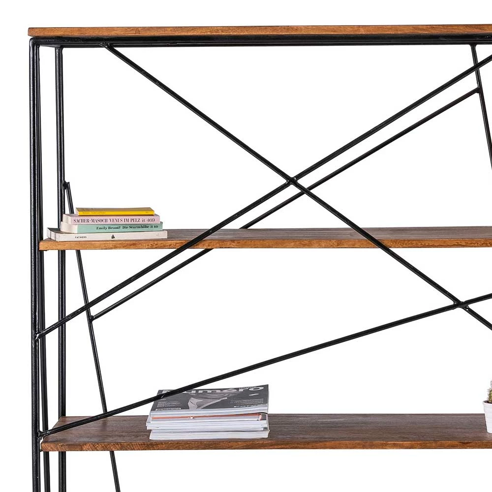 120x202x60 Cm Regal Mit Schreibtisch Im Loft Style - Offia 7 120x202x60 Cm Regal Mit Schreibtisch Im Loft Style - Offia – Bild 5