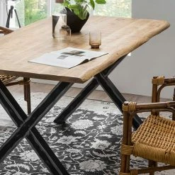160x85 Esszimmertisch Aus Mangoholz - Bastiono 12 160x85 Esszimmertisch Aus Mangoholz - Bastiono -Raik Shop 160x85 esszimmertisch aus mangoholz mit x beinen aus eisen bastiono 04