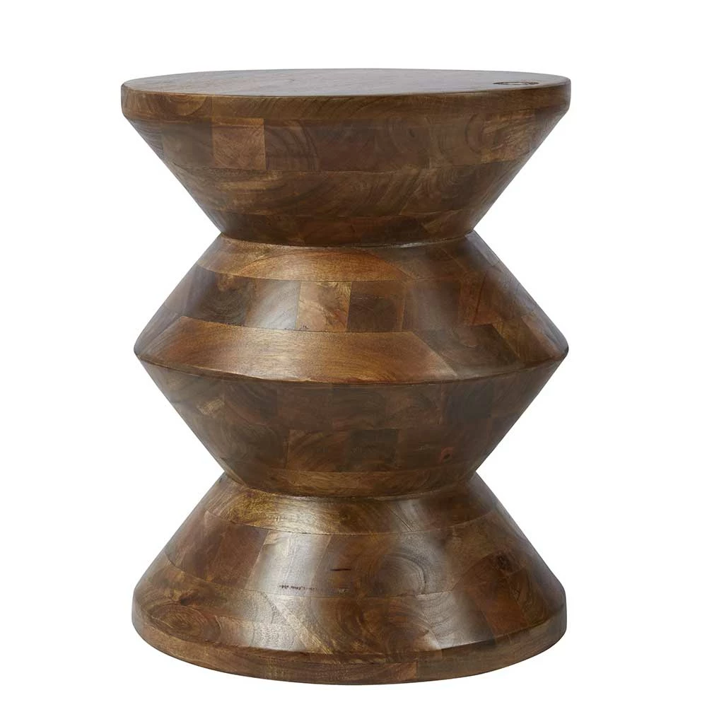 36x45x36 Design Beistelltisch Aus Mangoholz - Offia 3 36x45x36 Design Beistelltisch Aus Mangoholz - Offia