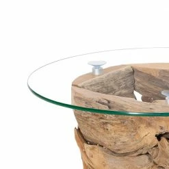 45 Cm Hoher Ablagetisch Mit Glasplatte - Rosch 8 45 Cm Hoher Ablagetisch Mit Glasplatte - Rosch -Raik Shop 45 cm hoher ablagetisch mit glasplatte recyclingholz teak rosch 02