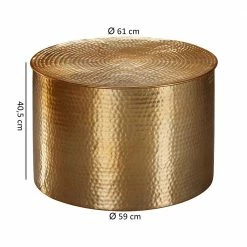 61x41x61 Wohnzimmer-Tisch Aus Alu In Gold - Rading 11 61x41x61 Wohnzimmer-Tisch Aus Alu In Gold - Rading -Raik Shop 61x41x61 wohnzimmer tisch aus alu in gold lackiert handgearbeitet rading 04