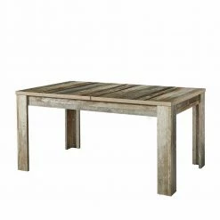 Ausziehbarer Esstisch Mit 2 Einlegeplatten - Curacon