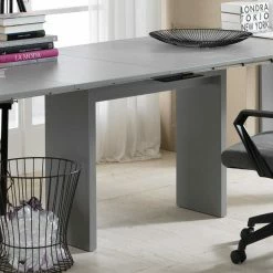 Ausziehbarer Tisch Greeka In Grau -Raik Shop ausziehbarer tisch grau modern greeka 03