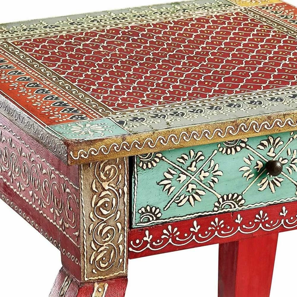 Beistelltisch Mit Schublade Orientalisch - Camelon 8 Beistelltisch Mit Schublade Orientalisch - Camelon – Bild 6