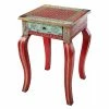 Beistelltisch Mit Schublade Orientalisch - Camelon -Raik Shop beistelltisch mit schublade orientalisch in bunt lackiert camelon f