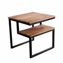 Beistelltisch Mendoza Mit Zwei Ebenen