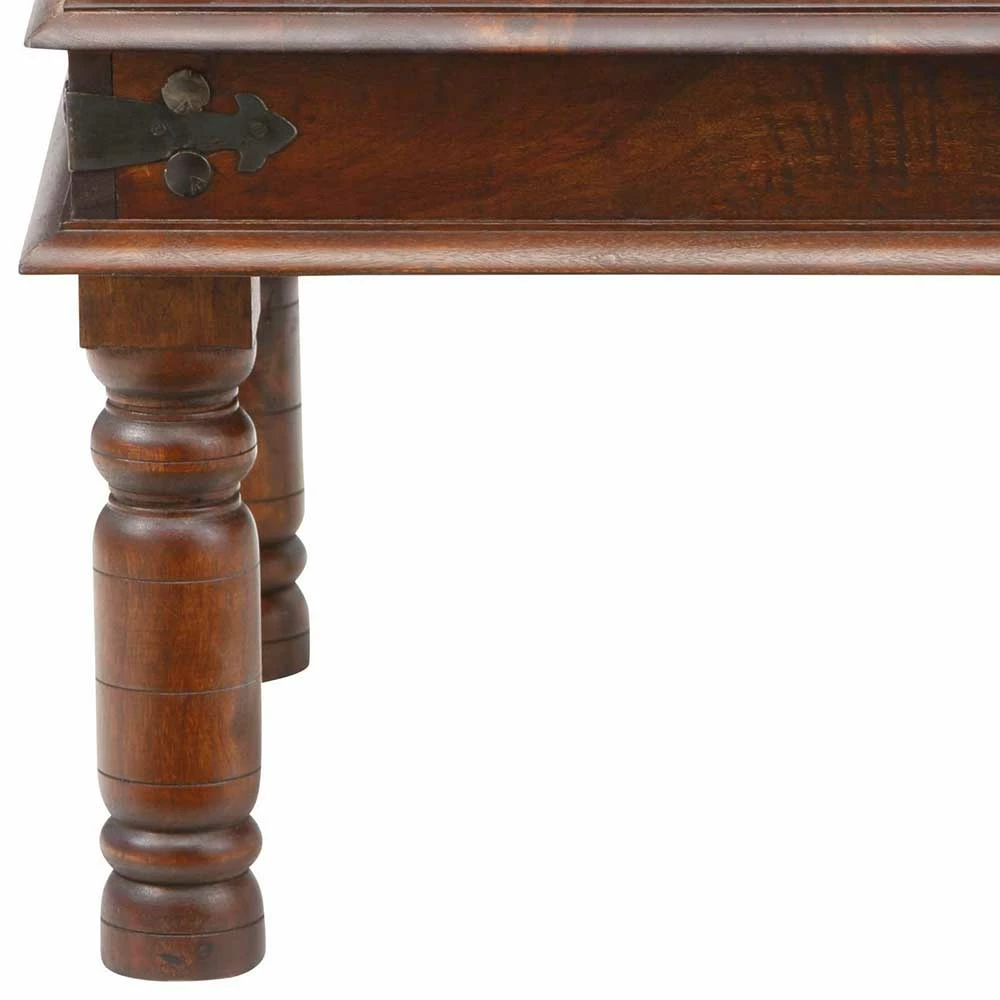 Brauner Kolonialstil Couchtisch 60x60 Oder 120x75 - Meho 6 Brauner Kolonialstil Couchtisch 60x60 Oder 120x75 - Meho – Bild 5