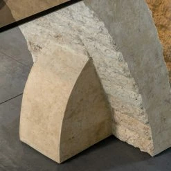 Bronze Glastisch Auf Säulengestell - Lametla 13 Bronze Glastisch Auf Säulengestell - Lametla -Raik Shop bronze glastisch auf saeulengestell aus stein in beige lametla 05