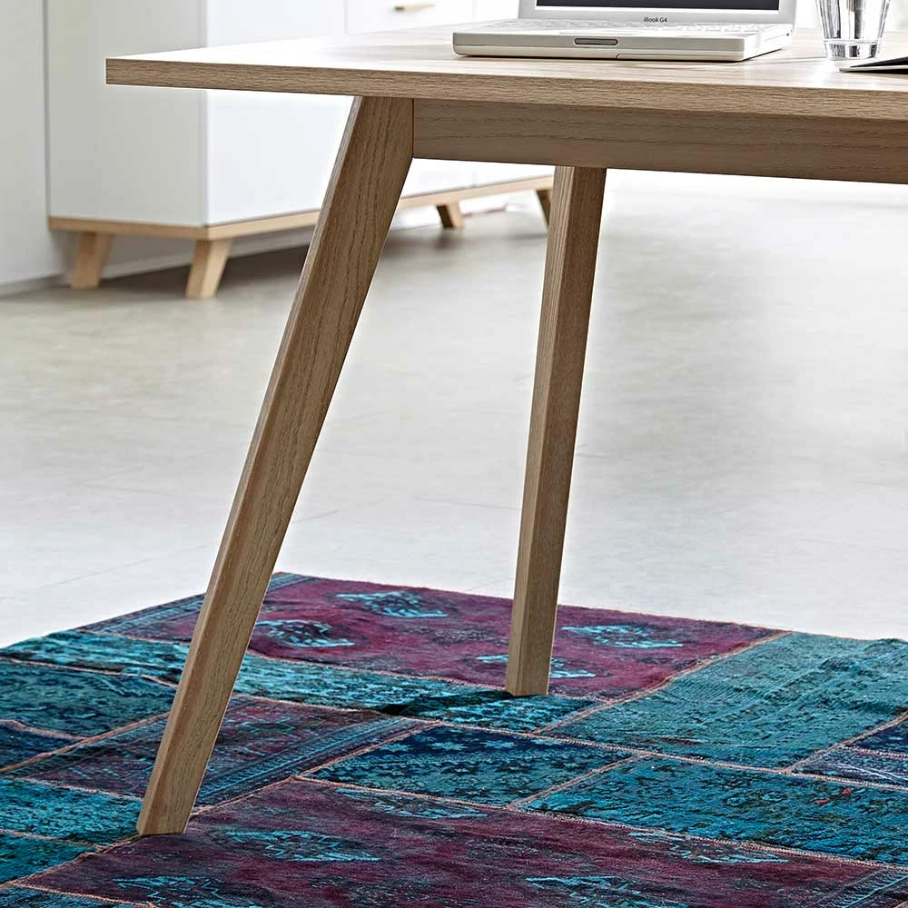 Büro Schreibtisch Farina Mit Kommode 3 Büro Schreibtisch Farina Mit Kommode – Bild 2