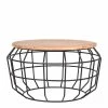 Couchtisch Mit Runder Holzplatte - Kantino 1 Couchtisch Mit Runder Holzplatte - Kantino -Raik Shop couchtisch mit runder holzplatte aus mangobaum drahtgestell schwarz kantino f