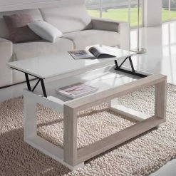 Couchtisch Prenzlau Mit Tischplatte Zum Klappen