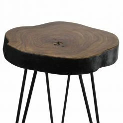 Design Ablagetisch Tohema Mit Baumkante Dunkel -Raik Shop design ablagetisch baumkante dunkel sheesham holz massiv tohema 02