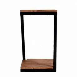 Design Ablagetisch Mendoza Mit Holz Massiv -Raik Shop design ablagetisch holz massiv gestell aus metall schwarz antik 32x32 cm mendoza 03