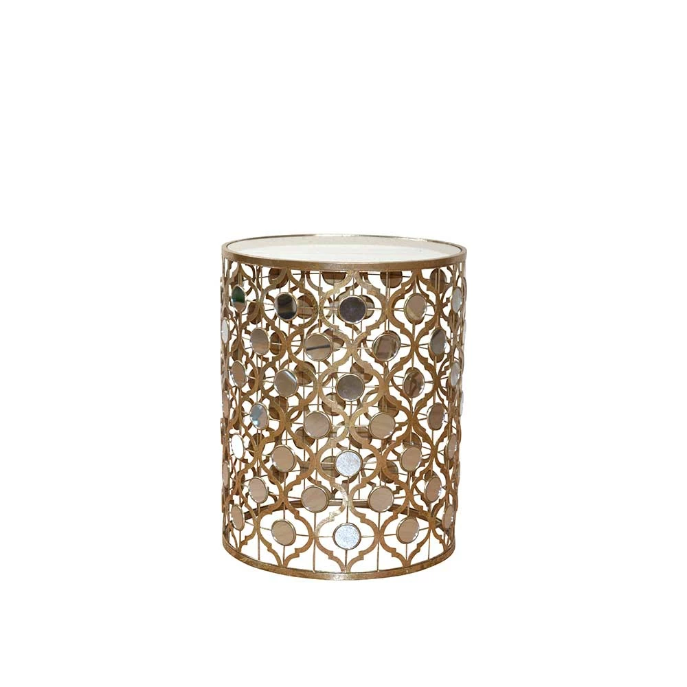 Design Beistelltisch Biledda In Gold 4 Design Beistelltisch Biledda In Gold – Bild 2