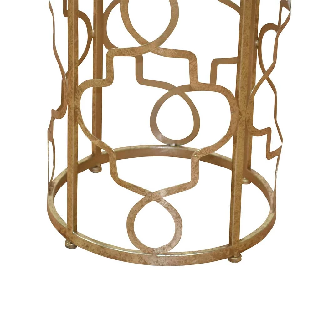 Design Beistelltisch Seaflair In Goldfarben 6 Design Beistelltisch Seaflair In Goldfarben – Bild 5