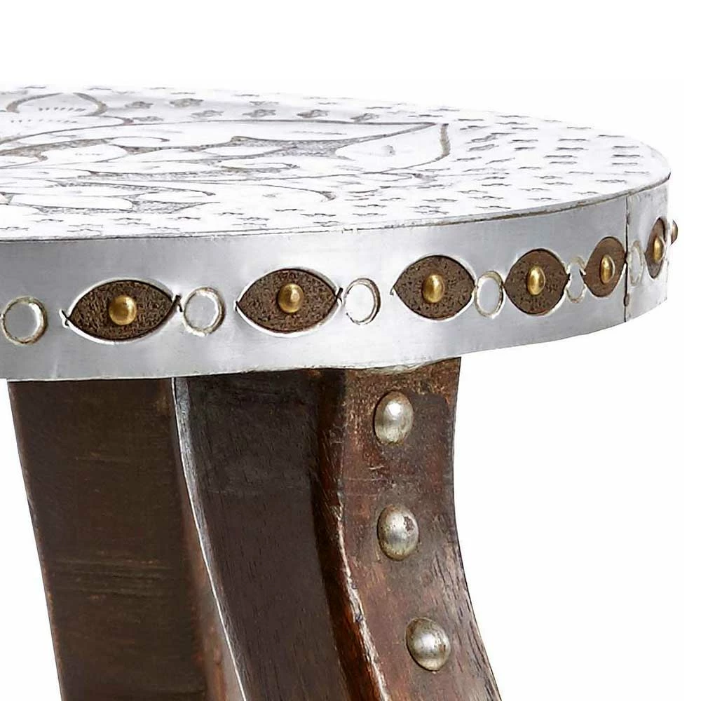 Design Beistelltisch Mit 3-Fußgestell Holz - Ceskan 7 Design Beistelltisch Mit 3-Fußgestell Holz - Ceskan – Bild 5