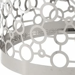 Design Beistelltisch Mit Glasplatte Schwarz - Marissa -Raik Shop design beistelltisch mit glasplatte schwarz saeulengestell silber marissa 04