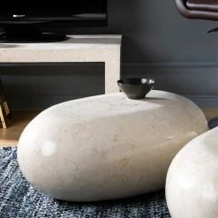 Design Couchtisch Ionella In Creme Weiß