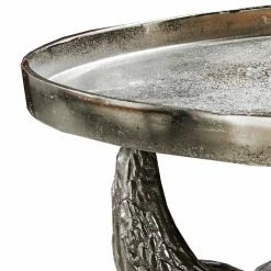 Design Couchtisch Mit Büffel Schädel Gestell - Zarinas 8 Design Couchtisch Mit Büffel Schädel Gestell - Zarinas -Raik Shop design couchtisch mit bueffel schaedel gestell aus aluminium in nickel zarinas 02