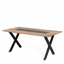 Design Esszimmer Esstisch Mit X-Füßen - Vardriva