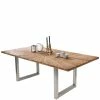 Design Esszimmertisch Aus Altholz Teak - Liberty -Raik Shop design esszimmertisch aus altholz teak mit u fuessen aus stahl in altsilber liberty f