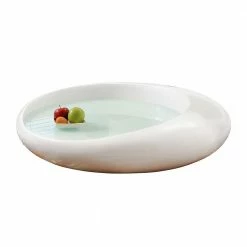 Design Hochglanz-Wohnzimmertisch Mit Weißglas - Envitzia