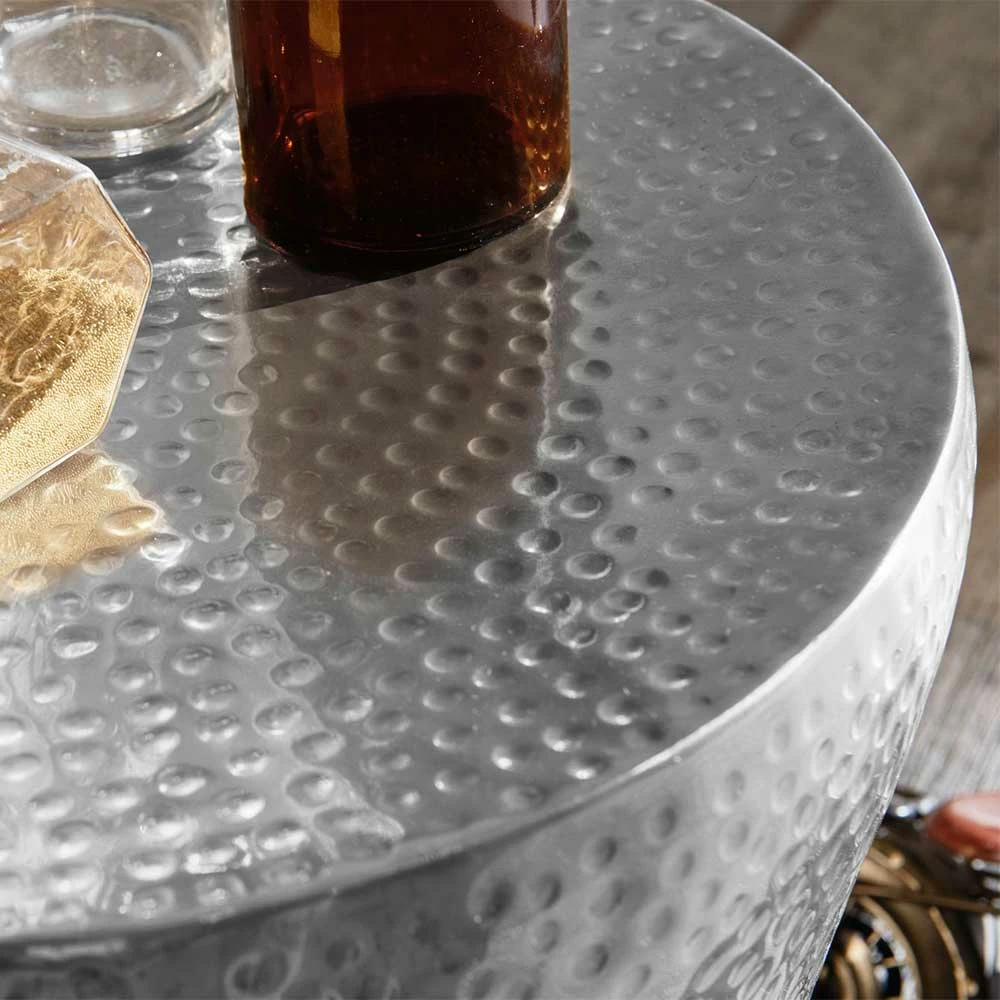 Design Metall Beistelltisch Aus Aluminium - Vanimarias 7 Design Metall Beistelltisch Aus Aluminium - Vanimarias – Bild 5