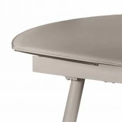 Designertisch Swiganda Aus Glas Taupe -Raik Shop designertisch glas taupe verlaengerbar swiganda 02