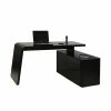 Eck PC Schreibtisch Cigemba In Schwarz