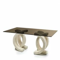 Esstisch Aus Getöntem Glas Bronze - Daytona