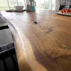 Esszimmertisch Jaslina Mit Baumkante -Raik Shop esszimmertisch baumkante eisengestell jaslina 03