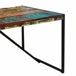 Esszimmertisch Ensley In Schwarz Bunt -Raik Shop esszimmertisch schwarz bunt shabby chic ensley 03