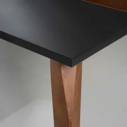 Extravaganter Tisch In Schwarz & Nussbaum - Raidow -Raik Shop extravaganter tisch in schwarz nussbaum 200x100 cm raidow 04