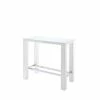 Glas Bartisch Gunda In Weiß Hochglanz -Raik Shop glas bartisch weiss hochglanz 120 cm gunda f