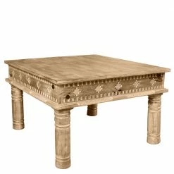 Günstiger Holz Couchtisch Geschnitzt & Gedrechselt - Runiasa -Raik Shop guenstiger holz couchtisch geschnitzt gedrechselt handarbeit runiasa 02