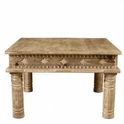 Günstiger Holz Couchtisch Geschnitzt & Gedrechselt - Runiasa -Raik Shop guenstiger holz couchtisch geschnitzt gedrechselt handarbeit runiasa 03