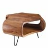 Handgearbeiteter Design-Couchtisch Modern - Lenza -Raik Shop handgearbeiteter design couchtisch modern aus holz metall lenza f