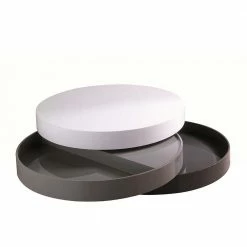 Hochglanz Design Wohnzimmertisch Drehbar - Tulima