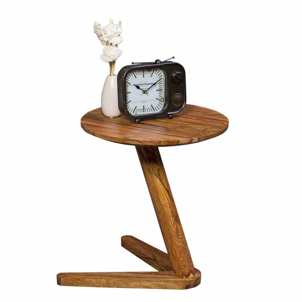 Holz Designertisch Jamsons Mit Tischplatte Rund 4 Holz Designertisch Jamsons Mit Tischplatte Rund – Bild 2