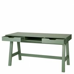 Jugendzimmer Schreibtisch Madrid In Grün -Raik Shop jugendzimmer schreibtisch gruen kiefer massivholz madrid 03