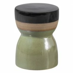 Keramik Beistelltische Im Diabolo Design - Isidoro (zweiteilig)