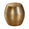 Lackierter Metall-Beistelltisch In Gold - Franc 2 Lackierter Metall-Beistelltisch In Gold - Franc -Raik Shop lackierter metall beistelltisch in gold aus alu handgearbeitet franc f