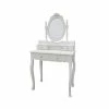 Landhaus Frisiertisch Leviusa In Weiß Creme