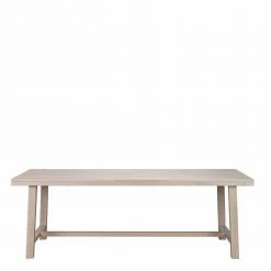 Massivholz Designer Tisch In White Wash - Dioca -Raik Shop massivholz designer tisch in white wash aus eiche dioca 02