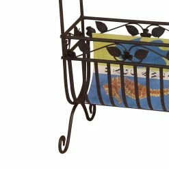 Metall Beistelltisch Kontrast Mit Zeitungskorb -Raik Shop metall beistelltisch zeitungskorb weissglas kontrast 02