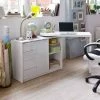PC-Tisch Mica In Hochglanz Weiß 1 PC-Tisch Mica In Hochglanz Weiß -Raik Shop pc tisch hochglanz weiss schwenkbar mica 01