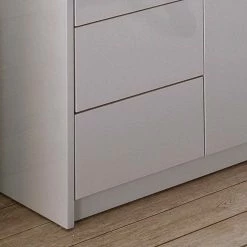 PC-Tisch Mica In Hochglanz Weiß 10 PC-Tisch Mica In Hochglanz Weiß -Raik Shop pc tisch hochglanz weiss schwenkbar mica 03