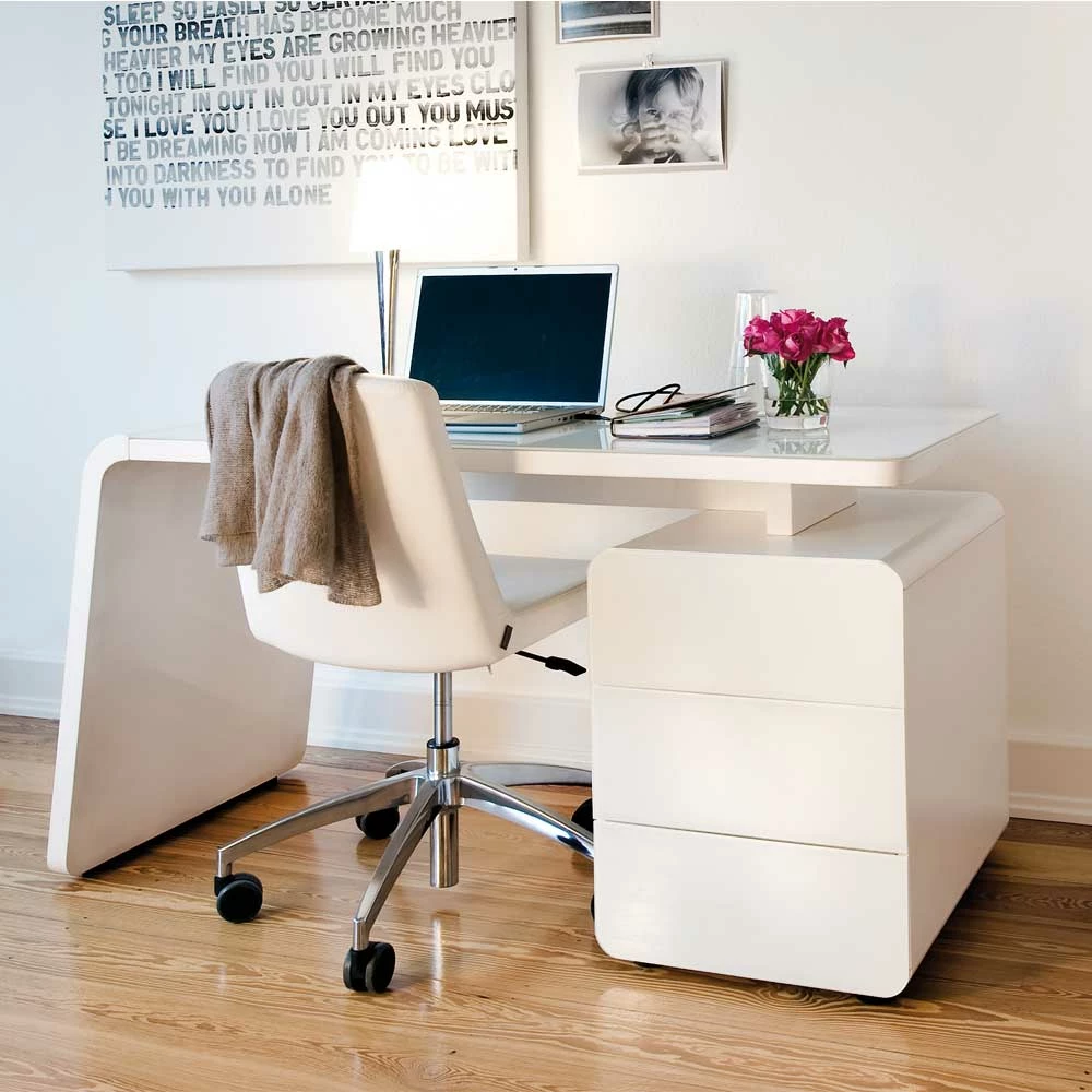 PC-Tisch Piramyda In Weiß 4 PC-Tisch Piramyda In Weiß – Bild 2