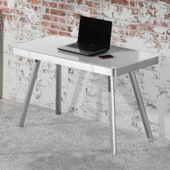 Retro Schreibtisch Isa Aus Aluminium